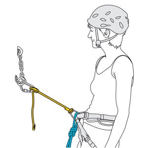 Connect Adjust Lanyard Blue